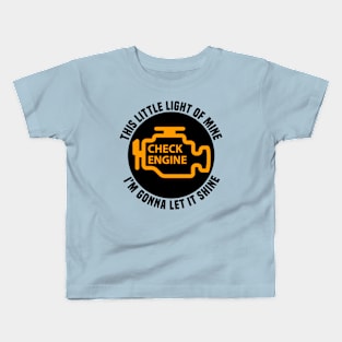 Check Engine Light Kids T-Shirt